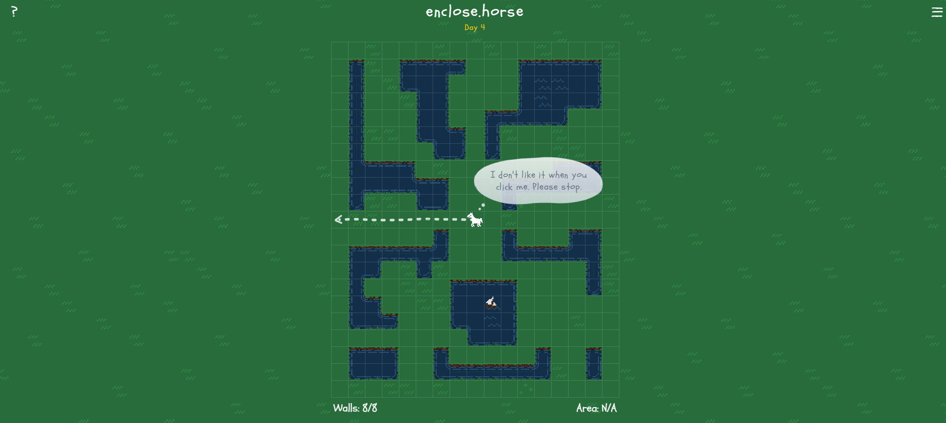 enclose horse screenshot